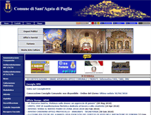 Tablet Screenshot of comune.santagatadipuglia.fg.it